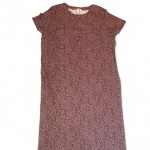 Nine West Brown Sheath Midi Dress Casual